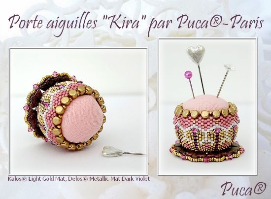 Picture of Kira Beaded Pin Cushion Pattern – Instant Download or Printed Copy