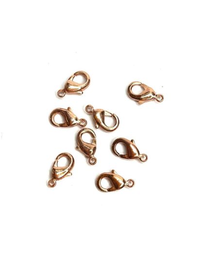 Picture of Lobster Clasp 10mm Rose Gold x10