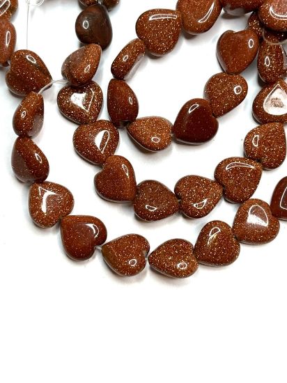 Picture of Goldstone (MM) Heart 10mm x10
