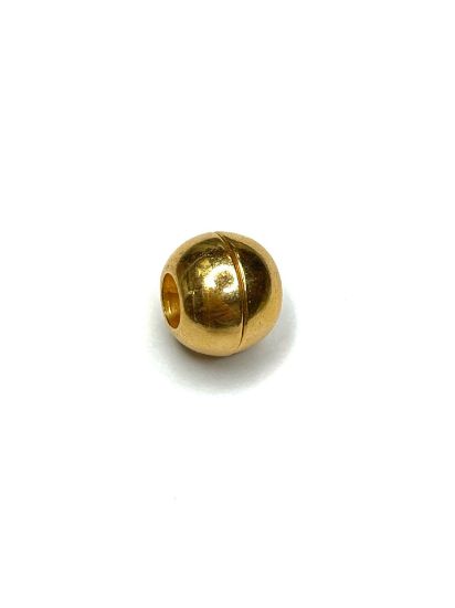 Picture of Clasp Magnetic 14x12mm Ø6mm Gold Plated x1