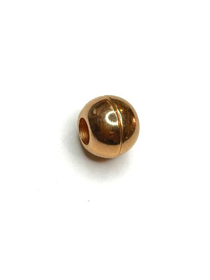 Picture of Clasp Magnetic 14x12mm Ø6mm Rose Gold Plated x1