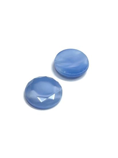 Picture of HC Crystals Fancy Stone 16mm round Air Blue Opal x1
