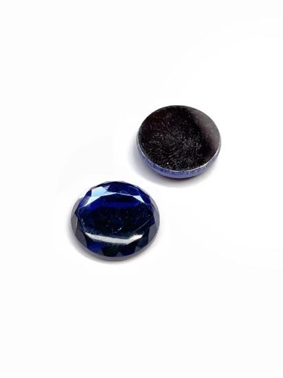 Picture of HC Crystals Fancy Stone 16mm round Purple Shadow Foiled x1