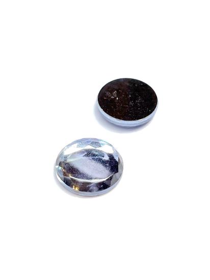 Picture of HC Crystals Fancy Stone 16mm round Blue Shadow Foiled x1 