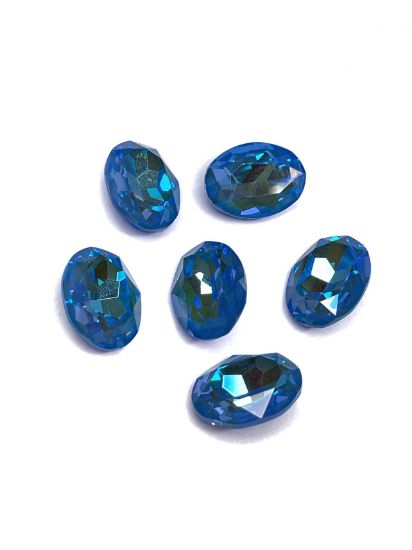 Picture of Aurora Crystals 4120 Oval 18x13mm Ocean Delite x1