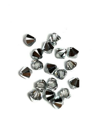 Picture of Swarovski 5328 Xilion Bead 3mm Crystal Comet Argent Light x100