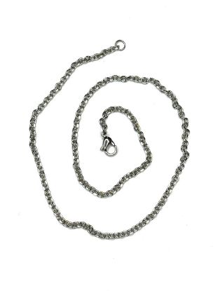 Image de Stainless Steel Necklace Jasseron Chain 40cm x1 