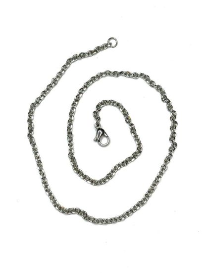 Picture of Stainless Steel Necklace Jasseron Chain 40cm x1 