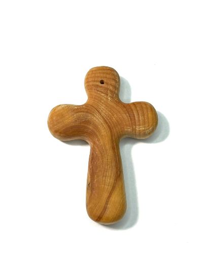 Picture of Pendant Wood Cross 57x39mm x1