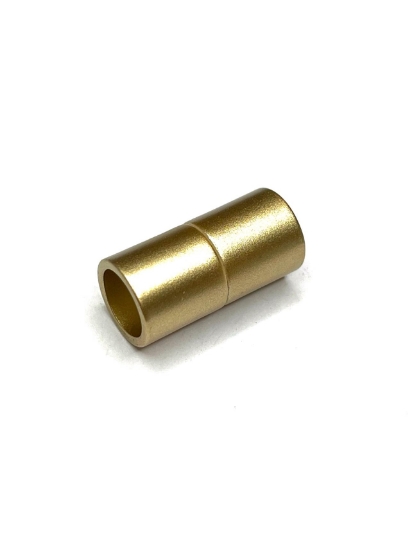 Picture of Acrylic Power Magnetic Clasp Ø8mm cylinder Gold Mat x1
