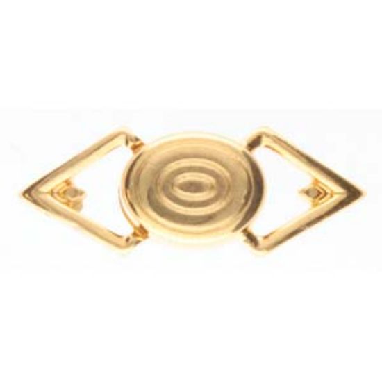 Picture of Cymbal - Gyalos GemDuo Magnetic Clasp 24k Gold Plate x1