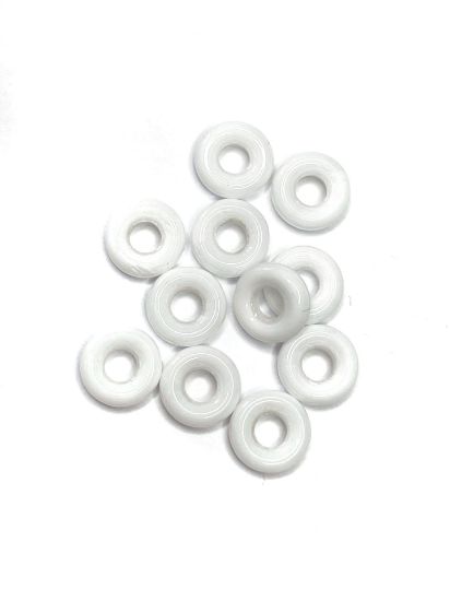 Picture of Wheel Beads 10mm White x10
