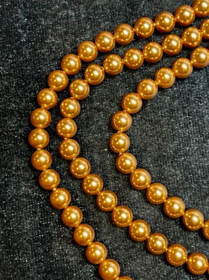 Picture of Swarovski 5810 Pearls 6mm Bright Gold Pearl x100