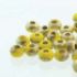 Picture of Czech 2/0 Opaque Yellow Etched Amber x10g