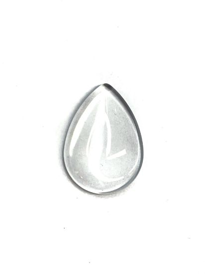 Picture of Cabochon Glass 25x18mm Drop x5