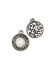 Picture of Pendant setting 12mm round Antiqued Silver x1 