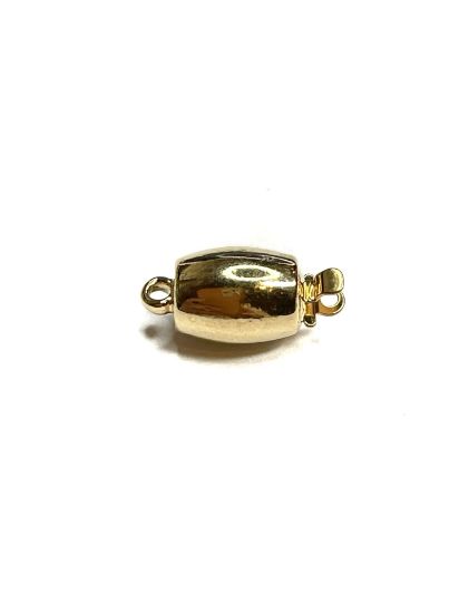 Picture of Neumann Clasp Barrel 11x8mm 23kt Gold Plated x1