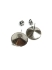 Picture of Stainless Steel Ear stud 14mm rivoli x2