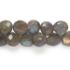 Picture of Labradorite Bead hand-cut Drop 9mm x4