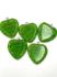 Picture of Millefiori Glass Pendant Heart 25mm Green x1