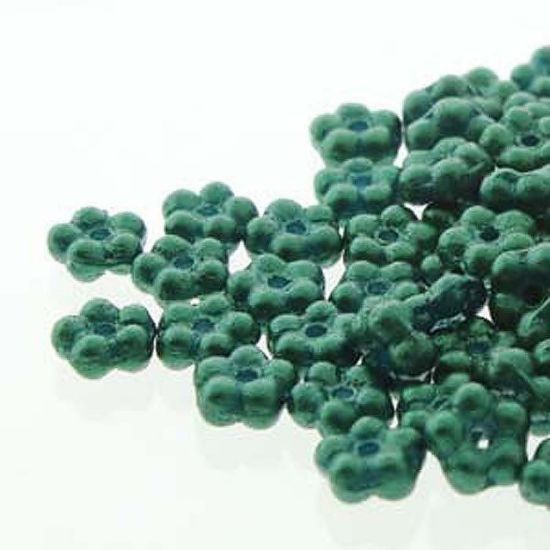 Picture of Forget-me-not 5mm Goldshine Dark Green x50 