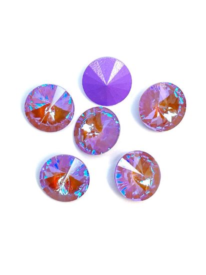 Picture of Aurora Crystals 1122 14mm Crystal Violet Delite x1