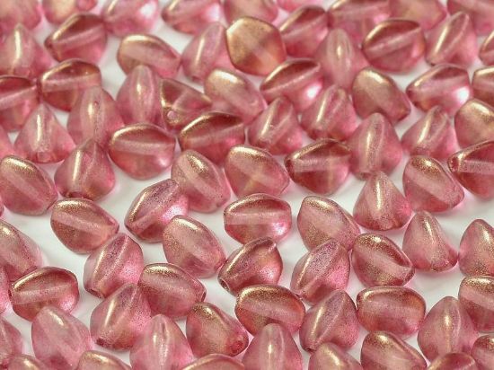 Picture of Pinch Bead 5mm Halo Persian Pink x50