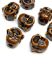 Picture of Resin Bead Buddha Face 18x16mm Brown x4