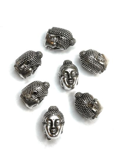 Picture of Buddha Bead 11,5x7,8mm Antique Silver x1