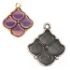 Picture of Manalis Ginko Pendant Setting Antique Silver x1