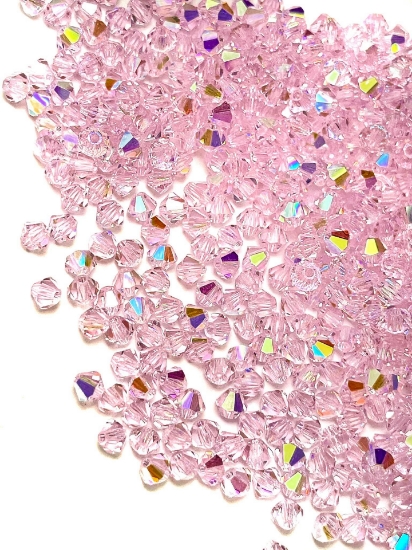 Picture of Preciosa Bead Rondell 5mm Pink Sapphire AB x24