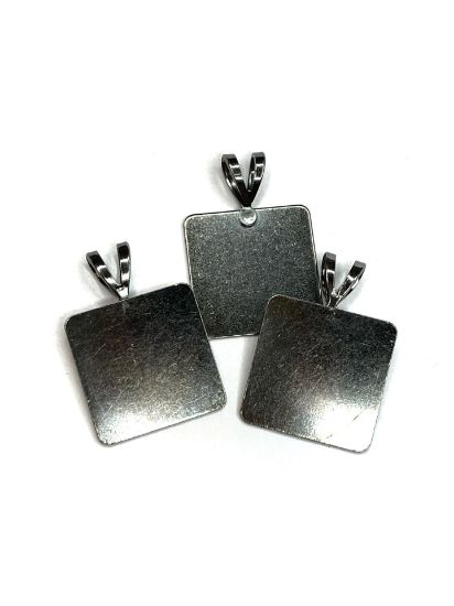 Picture of Bail Square 17mm Gunmetal x1