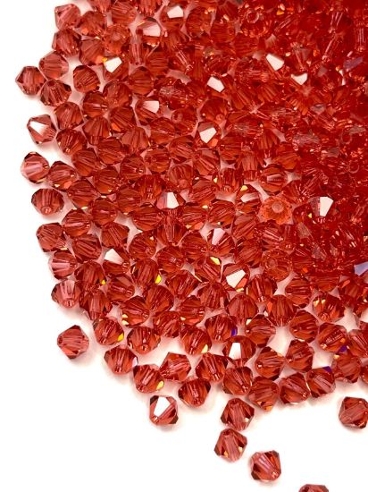 Picture of Preciosa MC Bead Rondell 4mm Padparadscha x21