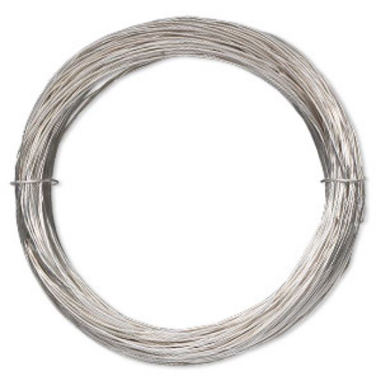 Picture of 925 Silver Filled Wire full-hard round 24 gauge x1m