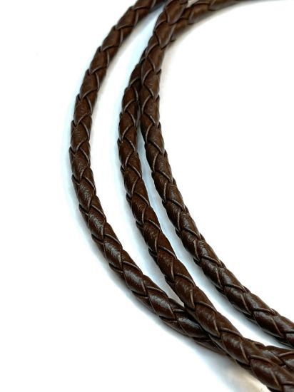 Picture of Bolo Cord Faux Leather 4mm Brown x90cm
