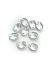 Picture of Rose Sew-on stone flat 2-hole 10x7mm Crystal UF x10
