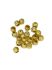 Picture of Metal stardust Spacer Bead 6mm hole 3mm Gold Tone x20