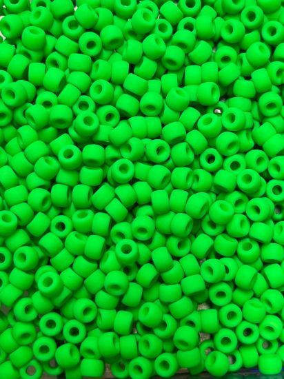 Picture of Matubo 7/0 Neon Green Mat x5g
