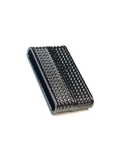 Picture of Chainmail Magnetic Clasp Ø35x5mm Gunmetal x1