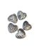 Picture of Metal Bead Heart 17mm Antique Silver x5