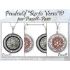 Picture of Filigree Round Flower 45mm Silver Tone x1