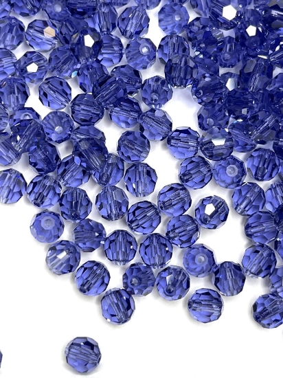 Picture of Preciosa Bead Round 6mm Tanzanite x6