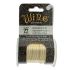 Picture of Wire Lacquered Tarnish Resistant 22 Gauge (.64mm) Gold x18.3m