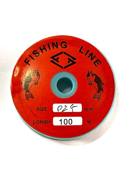 Picture of Transparent thread Fishing Line 0.25mm Crystal x100m