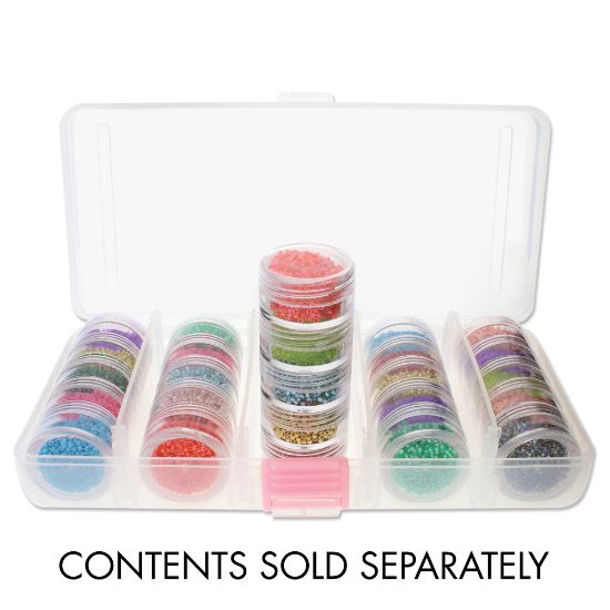 Picture of Box with stackable 25 Storage Jars and with 5 Lids 
