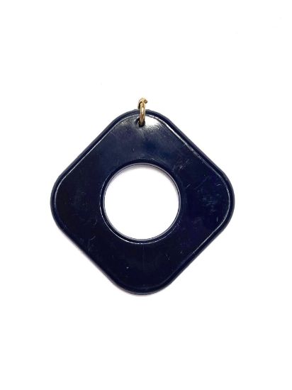 Picture of Acrylic element Square 41 mm Navy Blue x1