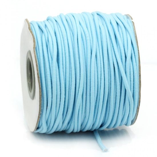 Picture of Elastic cord 2mm Light Blue x40m