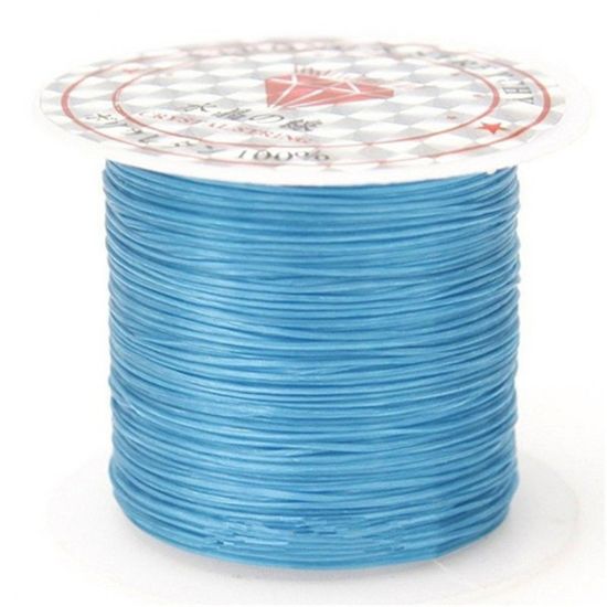 Picture of Elastic cord 1mm Light Blue x20m