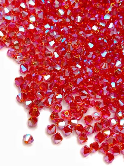 Picture of Preciosa Bead Rondell 4mm Hyachinth AB2X x100
