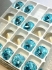 Picture of Preciosa Cushion Square 12mm Aqua Bohemica x1
